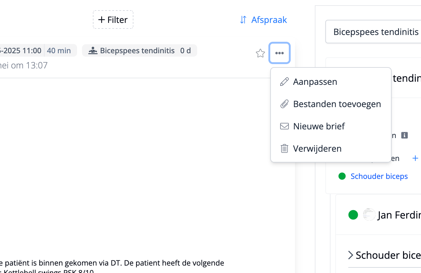 Medische documenten toevoegen aan de medische feed in Flux
