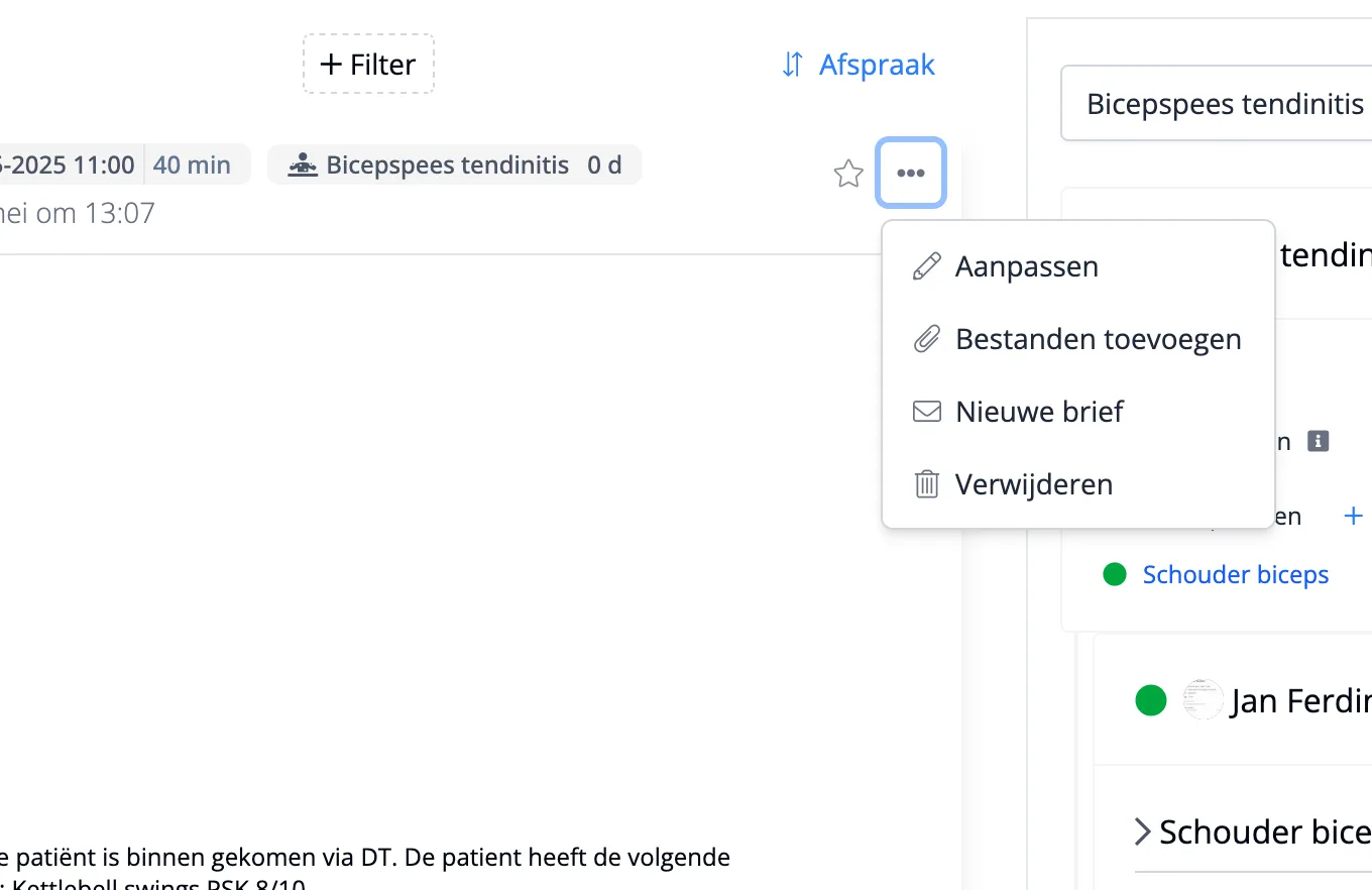 Medische documenten toevoegen aan de medische feed in Flux
