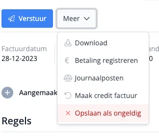 Handmatig registeren van betalingen in Flux