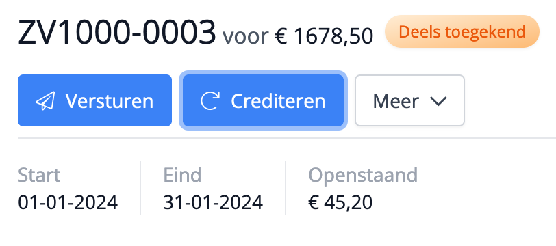 In veel gevallen is de declaratie deels toegekend